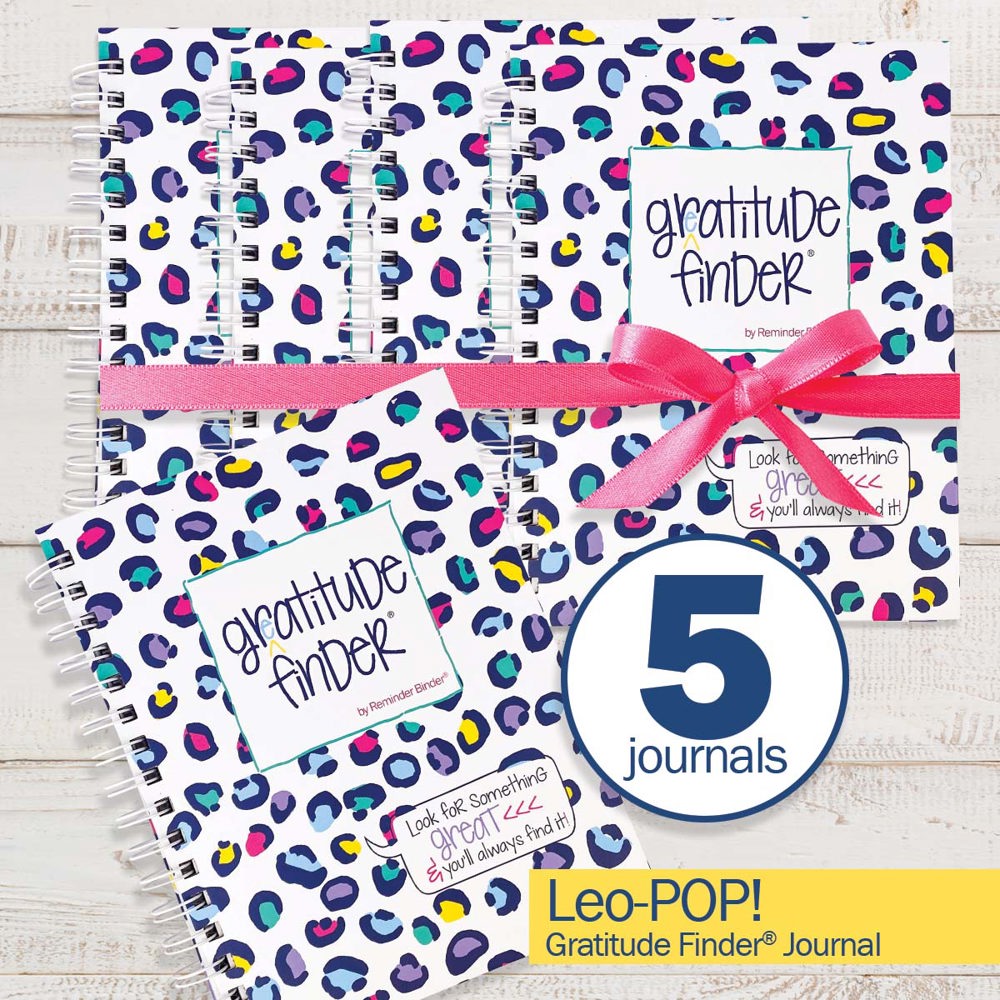 Bundle of (5) Gratitude Finder® Gratitude Journals