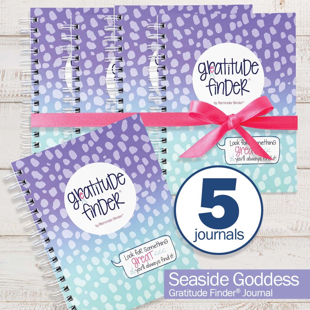 Bundle of (5) Gratitude Finder® Gratitude Journals