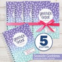 Seaside Goddess Bundle of (5) Gratitude Finder® Gratitude Journals