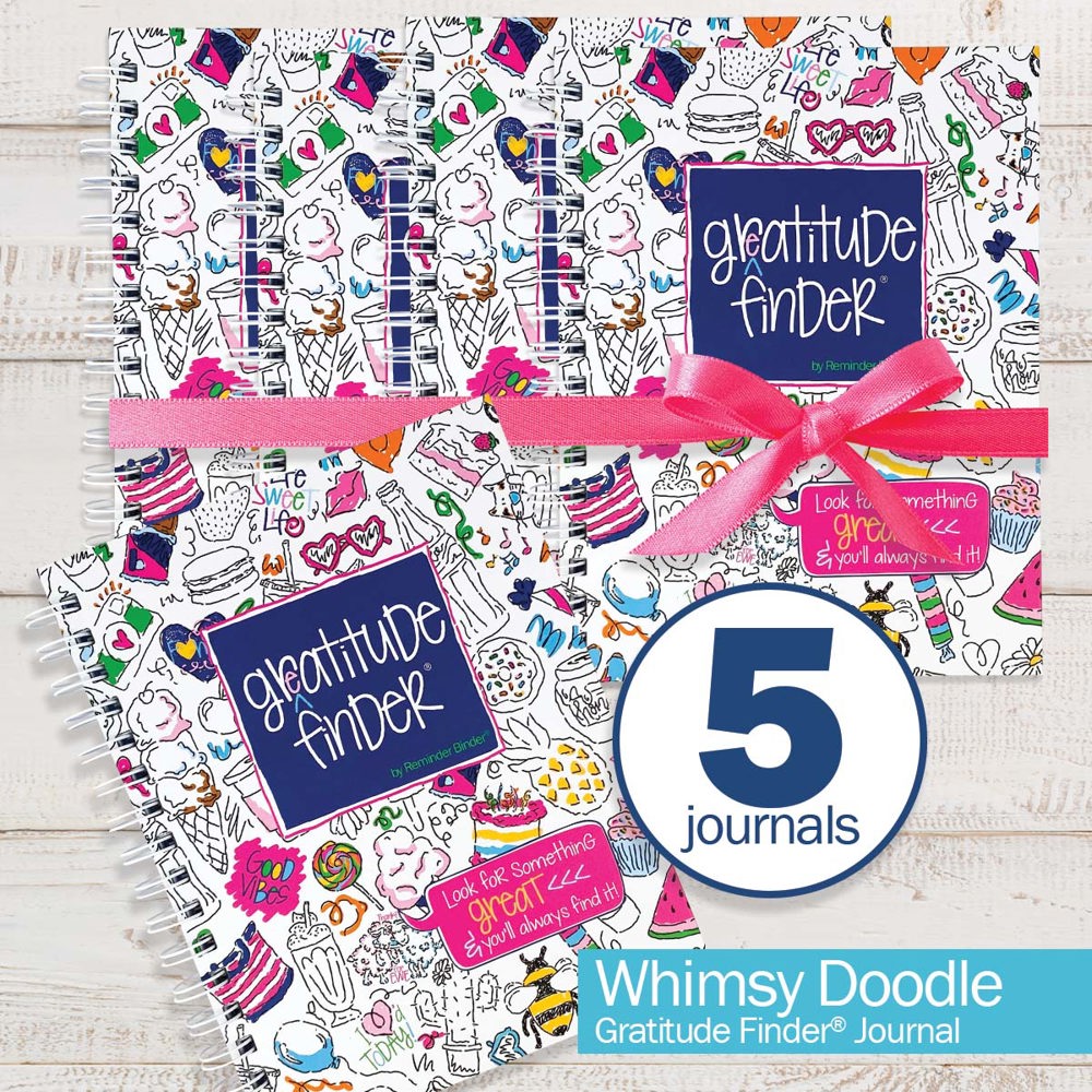 Bundle of (5) Gratitude Finder® Gratitude Journals