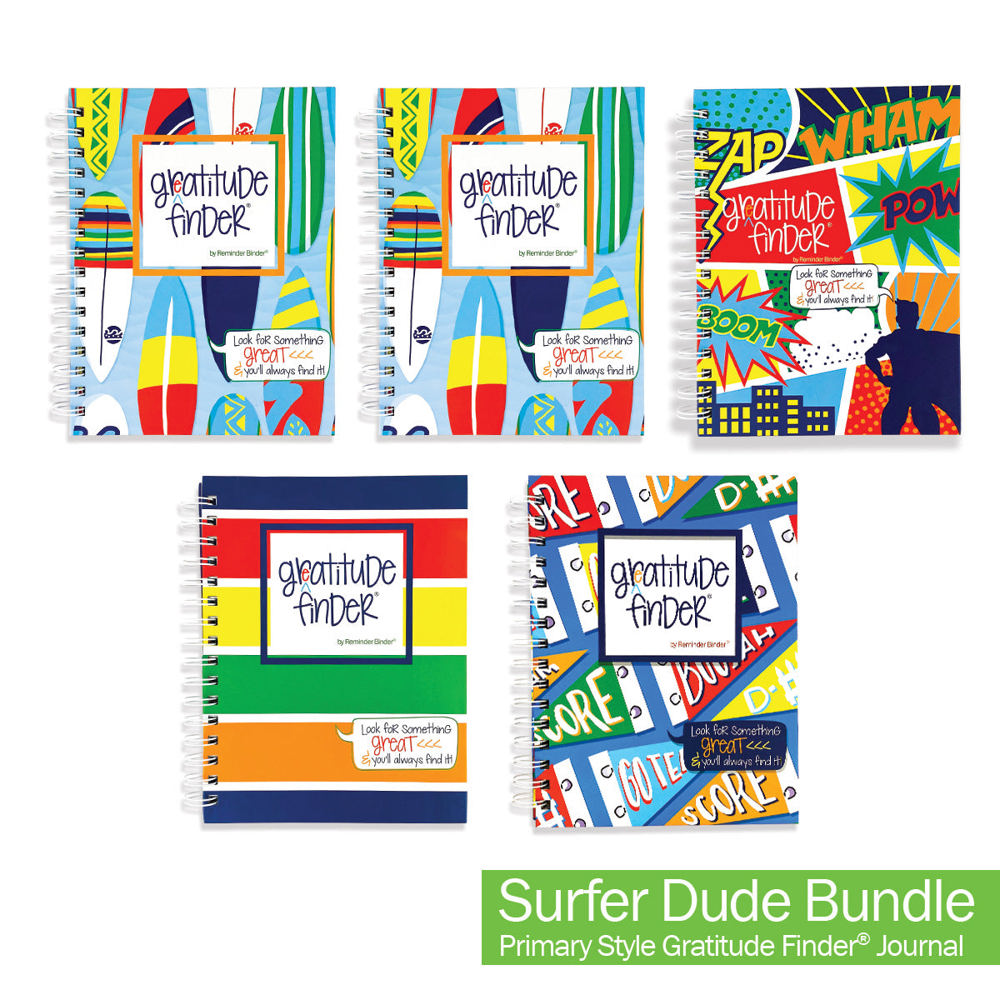 Bundle of (5) Gratitude Finder® Gratitude Journals