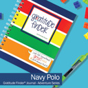 Navy Polo Gratitude Finder® Gratitude Journals | Adventure Series