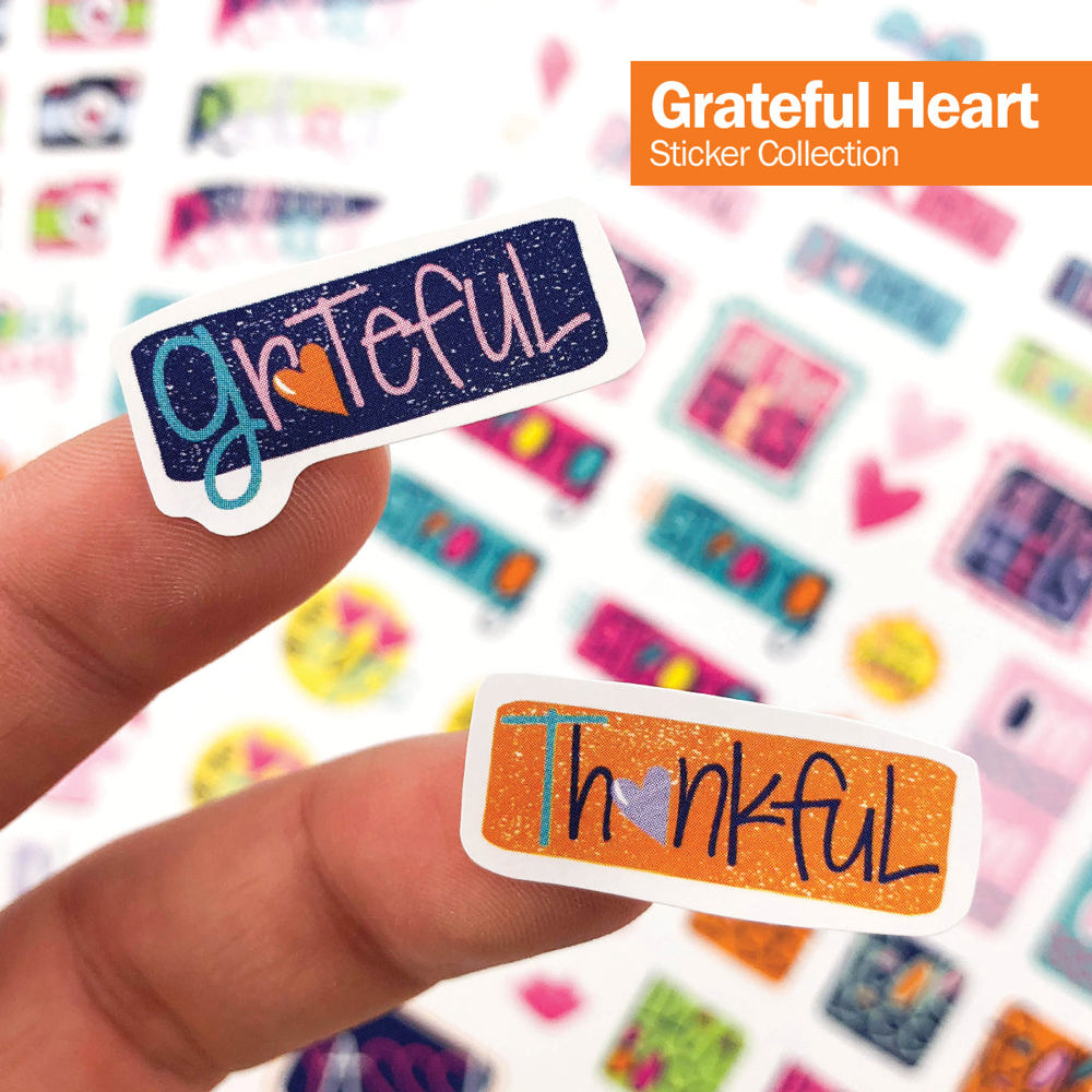 Gratitude Finder® Gratitude Journal + Sticker Bundle