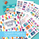 Splash Happy Gratitude Finder® Gratitude Journal + Sticker Bundle