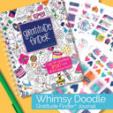 Whimsy Doodle Gratitude Finder® Gratitude Journal + Sticker Bundle