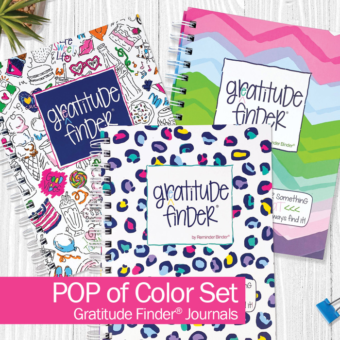 Bundle of (3) Gratitude Finder® Gratitude Journals | Ships FREE!
