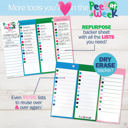 Preppy Plan Your Way Bundle | Daily & Weekly Planner Pads