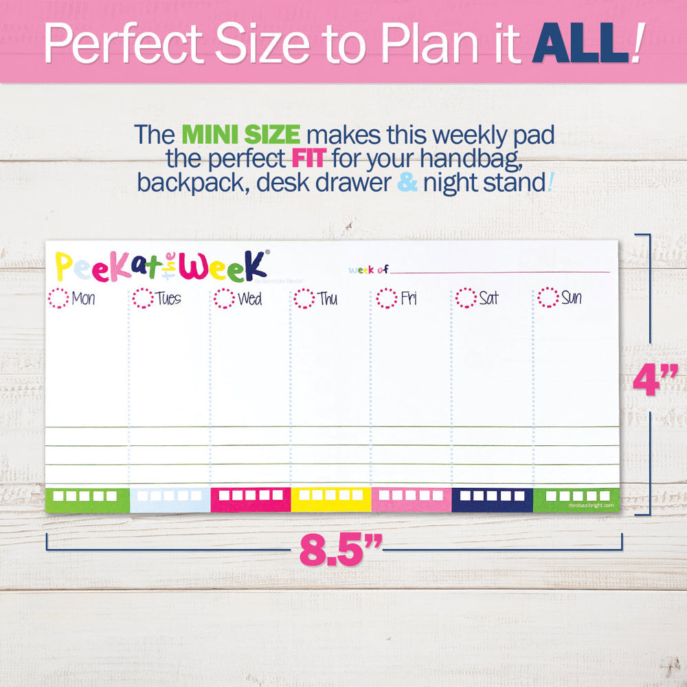 Plan Your Way Bundle | Daily & Weekly Planner Pads