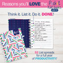  Pocket Notebooks Bundle of 3 | List, Plan, Doodle