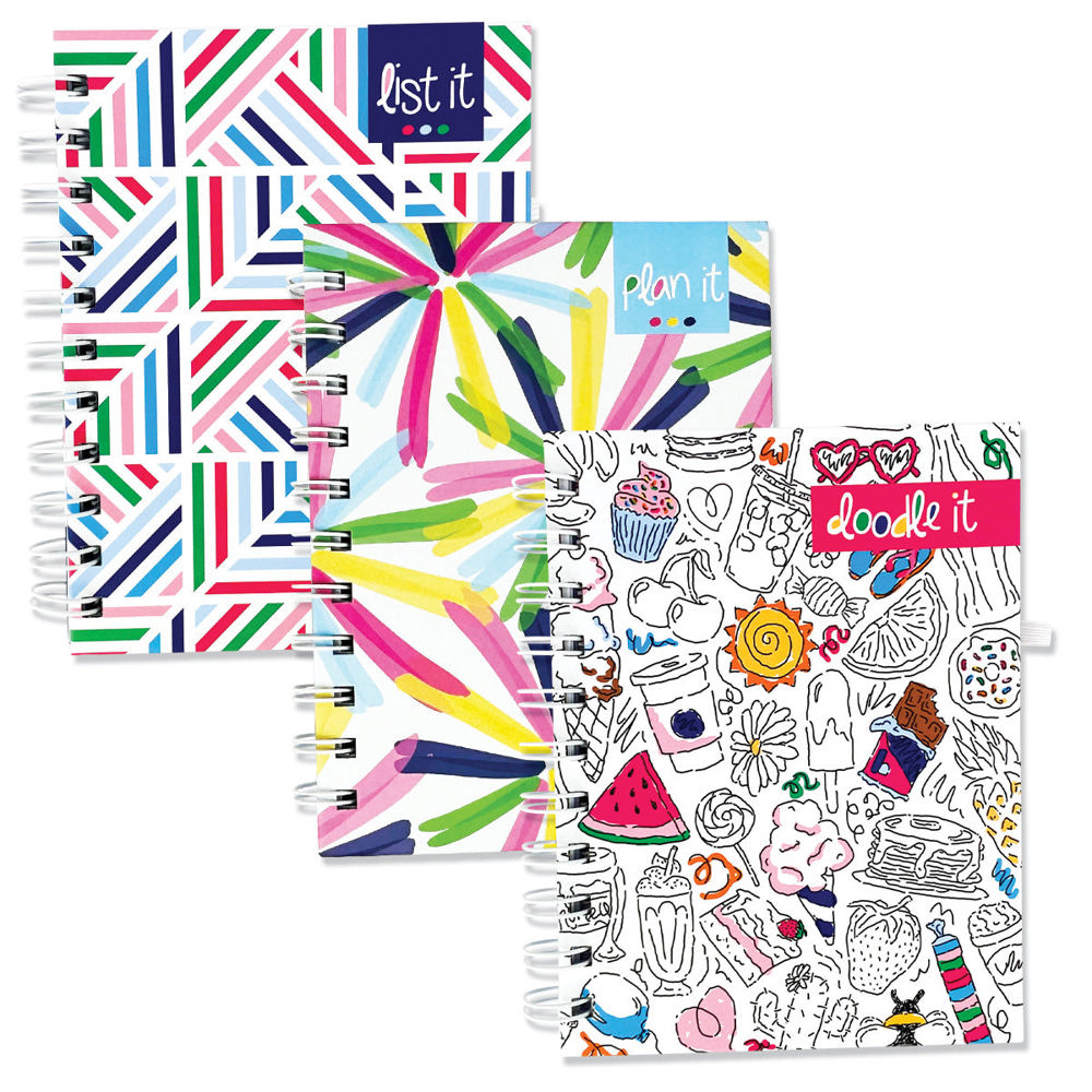 Pocket Notebooks Bundle of 3 | List, Plan, Doodle