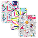 Geo/Poppin Pinwheels/Sweets & Treats Pocket Notebooks Bundle of 3 | List, Plan, Doodle