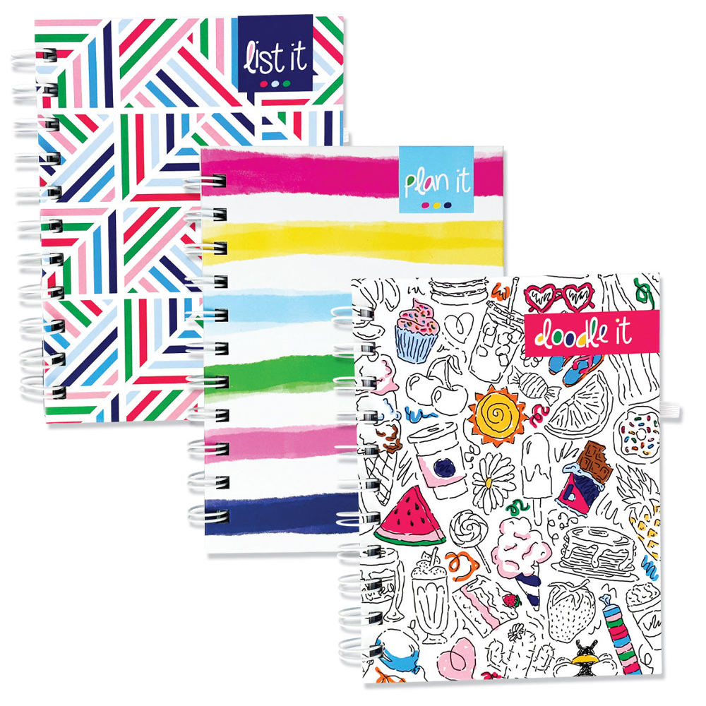 Pocket Notebooks Bundle of 3 | List, Plan, Doodle