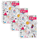 Doodle It Sweets & Treats Pocket Notebooks Bundle of 3 | List, Plan, Doodle