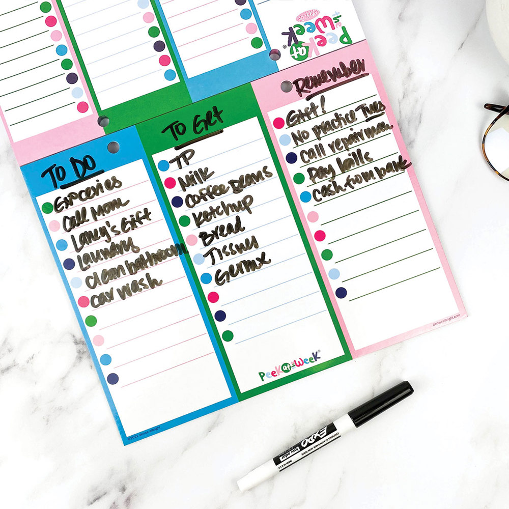 Family Command Center | Weekly Planner Pads Bundle