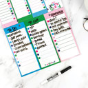  Family Command Center | Weekly Planner Pads Bundle