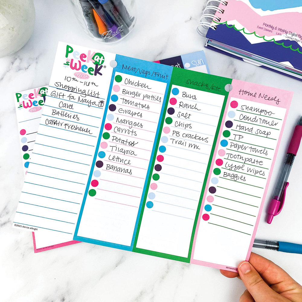 Family Command Center | Weekly Planner Pads Bundle