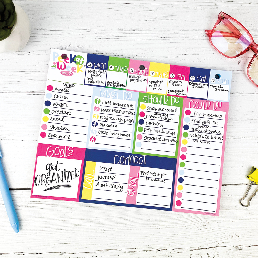 Plan Your Way Bundle | Daily & Weekly Planner Pads