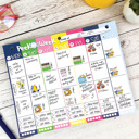  Family Command Center | Weekly Planner Pads Bundle