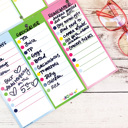  Family Command Center | Weekly Planner Pads Bundle