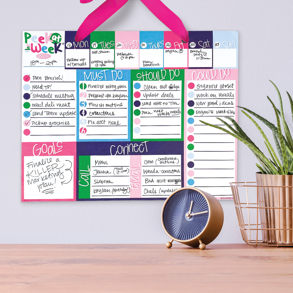 Plan Your Way Bundle | Daily & Weekly Planner Pads