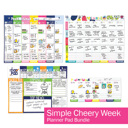  Family Command Center | Weekly Planner Pads Bundle