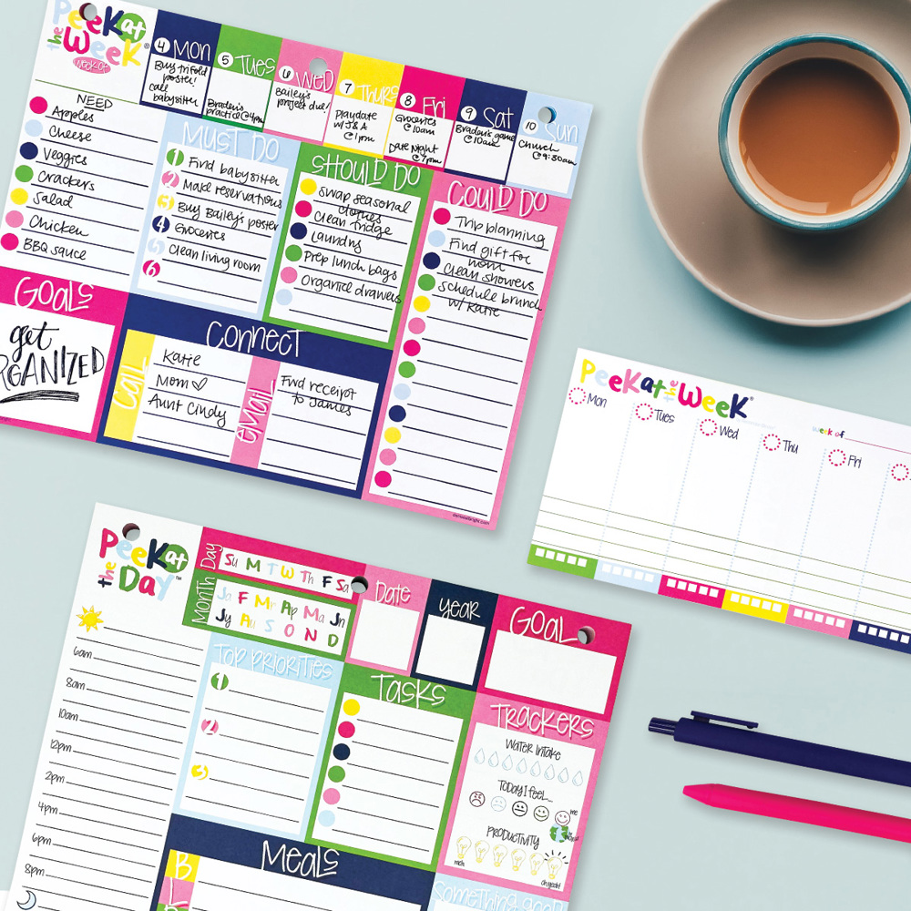 Plan Your Way Bundle | Daily & Weekly Planner Pads