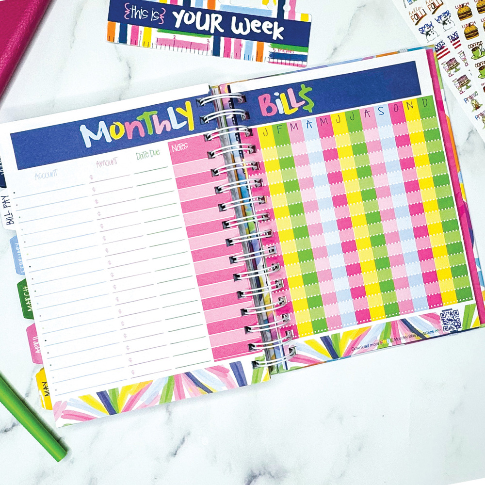 2025-26 Reminder Binder® Planner | January 2025 - June 2026