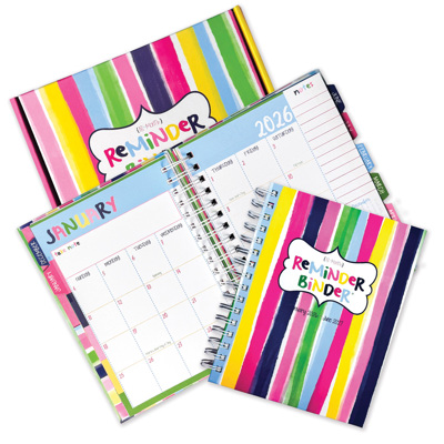 2025-26 Reminder Binder® Planner | January 2025 - June 2026