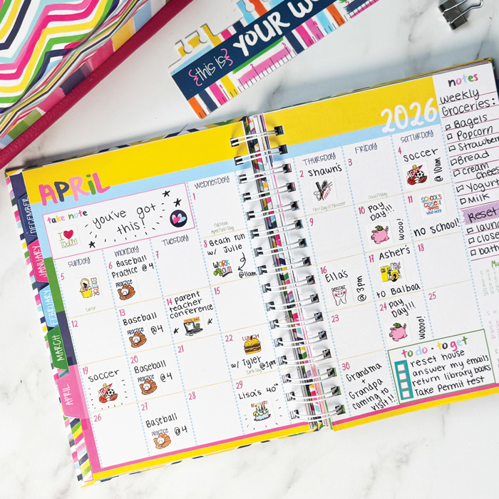 NEW! 2026 Goal Getter Bundle | Reminder Binder® Planner, Gratitude Finder® Journal and Budget Binder™