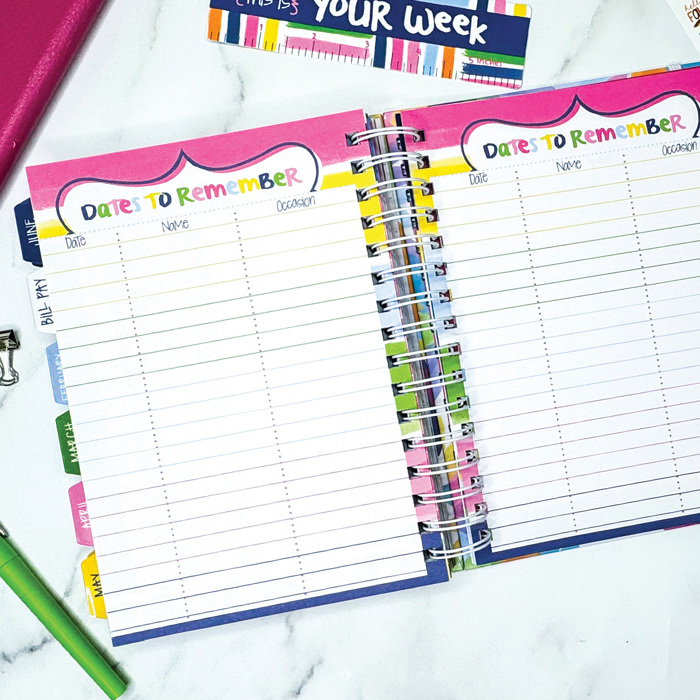 18-Month Reminder Binder® Planner | January 2026 - June 2027