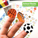  Class Keeper® Easiest School Days Memory Book + School Stickers