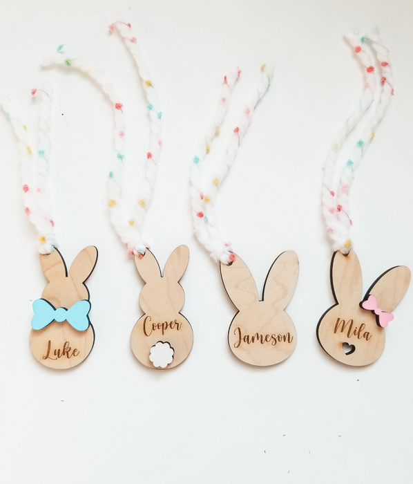 Personalized Easter Basket Tag