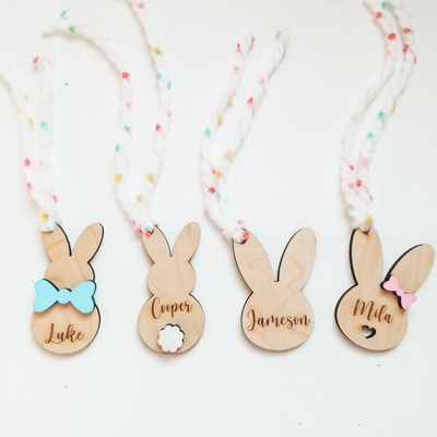 Personalized Easter Basket Tag