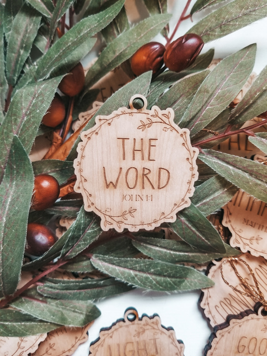 25 Names of Jesus Ornaments