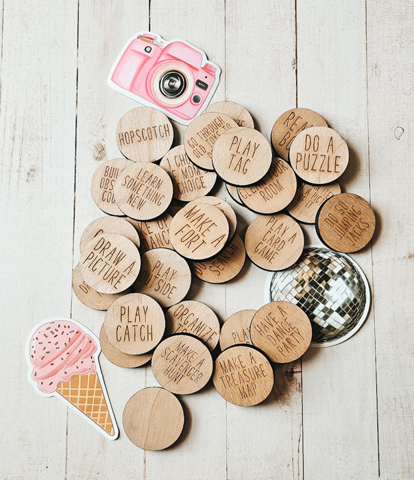 I'm Bored! Activity Tokens-PACK OF 30