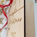  Card Keepsake Holder-Christmas Past