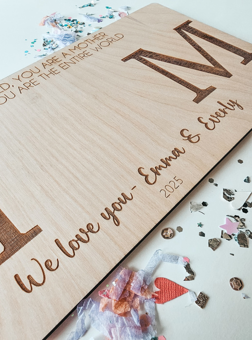 Mother's Day Handprint Keepsake