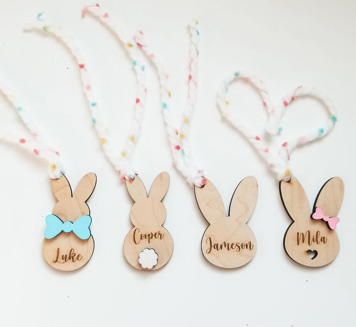 Personalized Easter Basket Tag