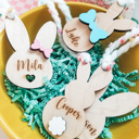 Bunny Tail Personalized Easter Basket Tag