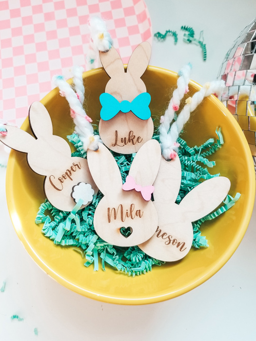 Personalized Easter Basket Tag