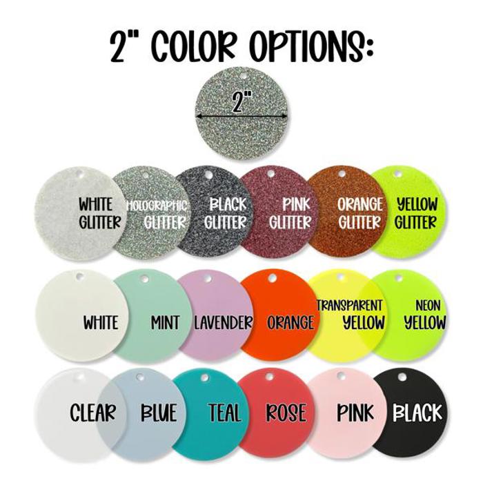 Personalized Sport Ornament, 2 Inch Acrylic - Custom Sport Keepsake, Gift Under 10, Personalized Gift