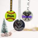  Personalized Sport Ornament, 2 Inch Acrylic - Custom Sport Keepsake, Gift Under 10, Personalized Gift