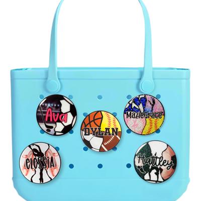 Custom Multi-Sport Bag Charm | 3.5 Inch