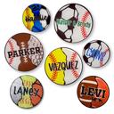  Personalized Multi-Sport Bag Charm | 2.5 Inch