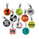 Personalized Sport Keychains | 2 Inch