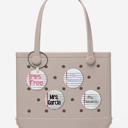  Personalized Lined Paper Charm Or Keychain | 2.5 Inch