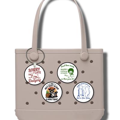 Funny Sarcastic Bag Charm Or Keychain | 2.5 Inch