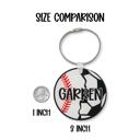  Personalized Multi Sport Keychain Or Bag Tag | 3 Inch Acrylic