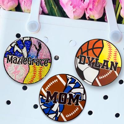 Custom 4 Sport Bag Charm | 3.5 Inch