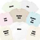  The Lord is My Shepherd Colored Sheep Soft Cozy Longer Length Unisex Graphic Tee T-shirt